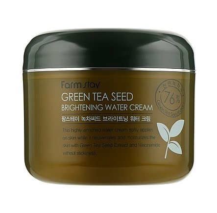 farm-stay-green-tea-cream-100gr کرم آبرسان و روشن کننده چای سبز فارم استی