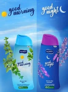 شامپو بدن هوبی Hobby مدل Good Morning حاوی عصاره نعناع