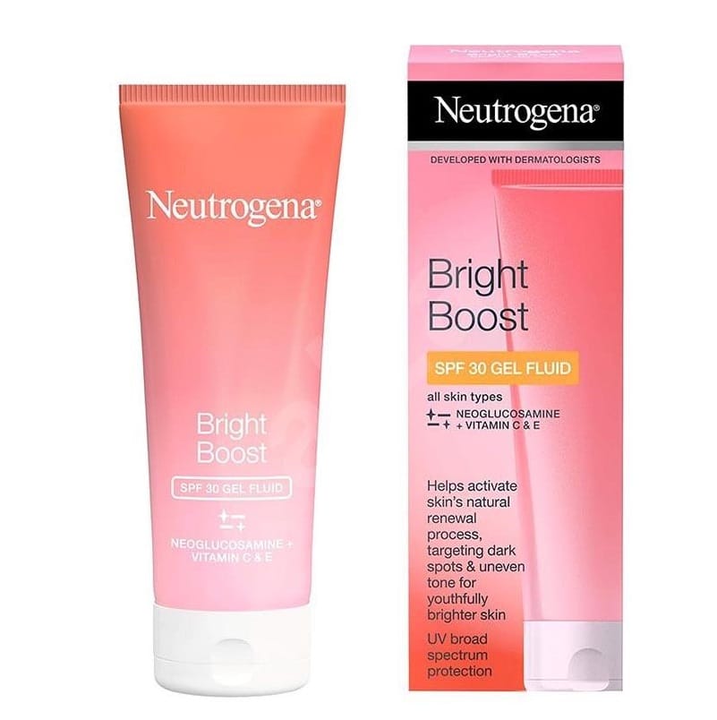 neutrogena-bright-boost-sun-cream-50ml ضد آفتاب روشن کننده برایت بوست نوتروژینا