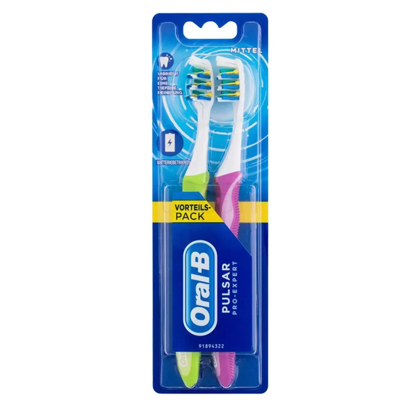 oral-b-Pulsar- Pro-Expert-medium - مسواک پولسار پرواکسپرت