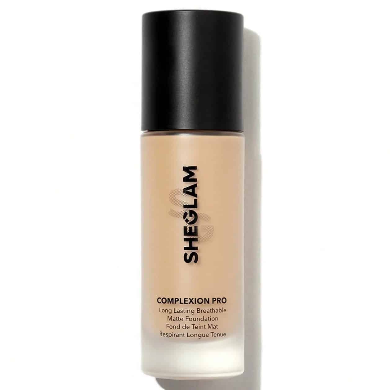 sheglam-complexion-pro-long-lasting-foundation-nude کرم پودر مات شیگلم