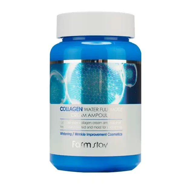 FarmStay_Collagen_Water_Full_Moist_Cream_Ampoule آمپول آبرسان و مرطوب کننده کلاژن کرمی فارم استی
