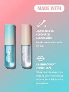 لیپ گلس حجم دهنده شیگلم مدل Sheglam Plump Addict Hot & Cold lip Gloss Duo