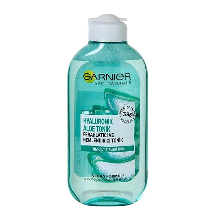 garnier-aloe-vera-normal-skins-toner-masokala.com تونر آلوئه ورا گارنیر Garnier پوست نرمال تا مختلط