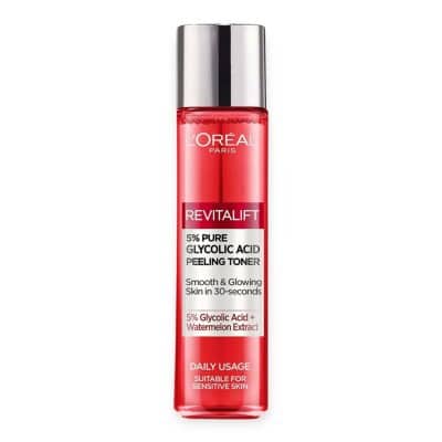 تونر لایه بردار گلیکولیک اسید لورال Loreal سری Revitalift