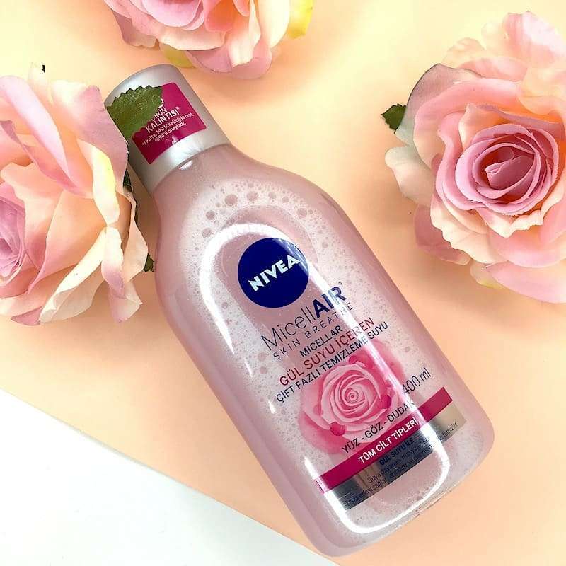 میسلار واتر دو فاز گل رز نیوا Nivea