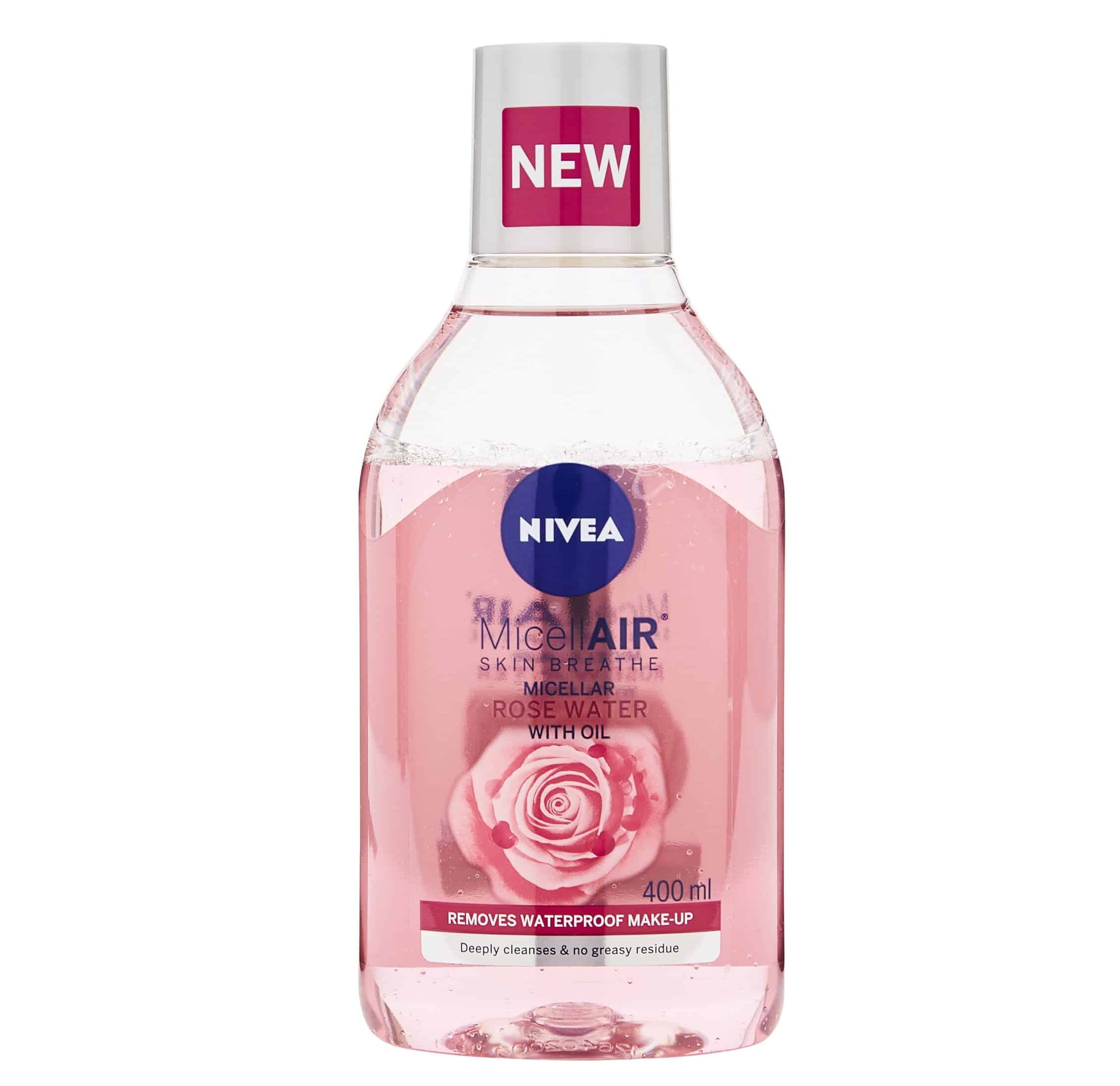 nivea-aqua-rose-dual-phase-nakeup-cleansing-water-masokala.com میسلار واتر دو فاز گل رز نیوا