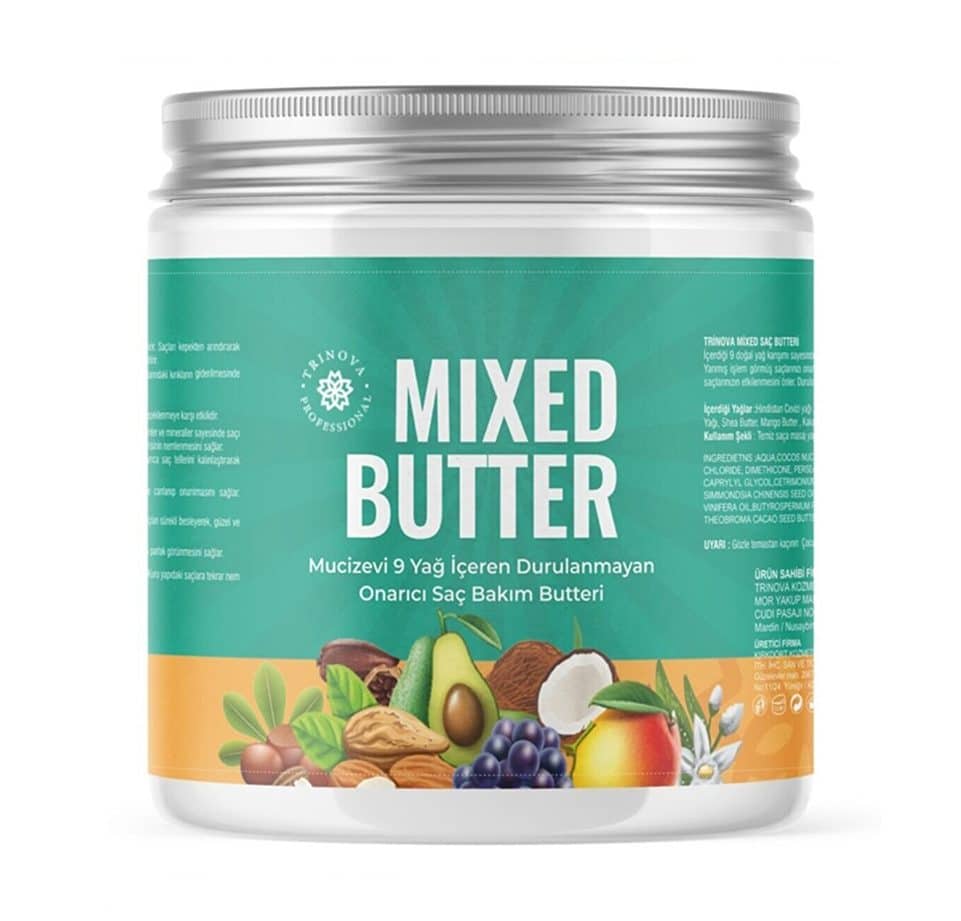 trinova-mixed-butter-hair-care-oil-masokala.com کرم مو ترینوا