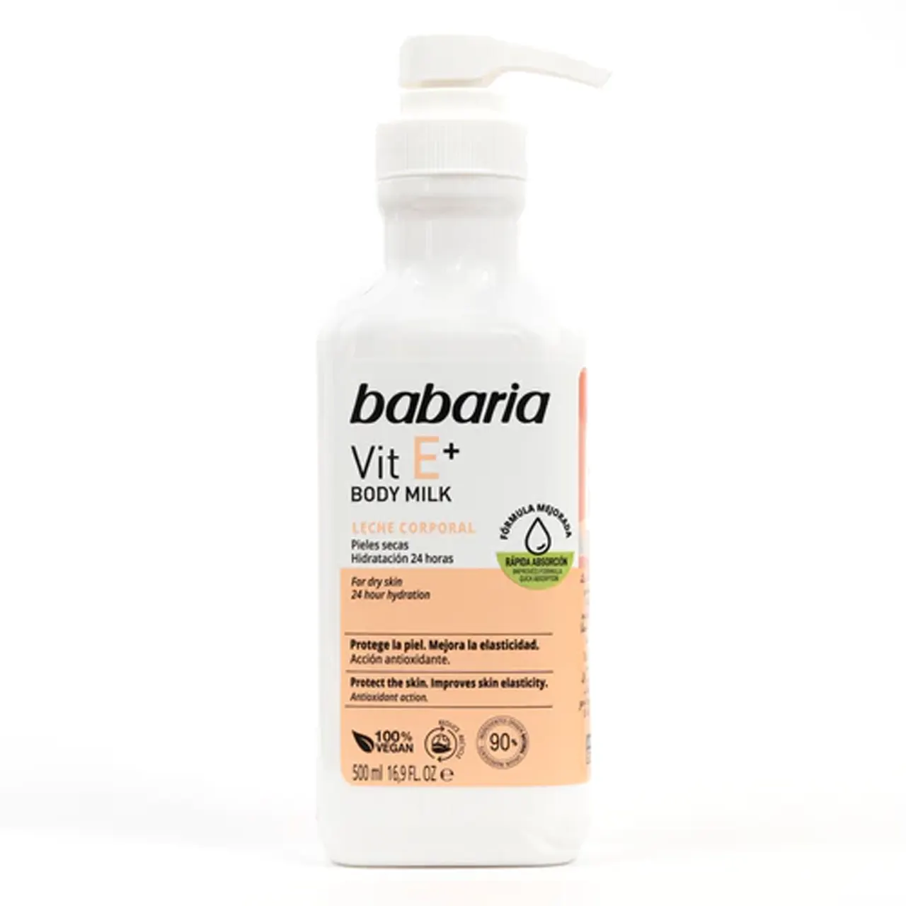 Babaria BODY MILK VITAMINA E 500 ml شیر بدن باباریا Babaria حاوی ویتامین E
