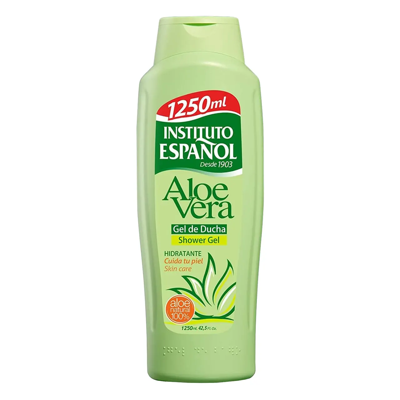 Instituto espanol aloevera shower gel 1250ml ژل دوش آلوئه ورا اسپانول Instituto Espanol