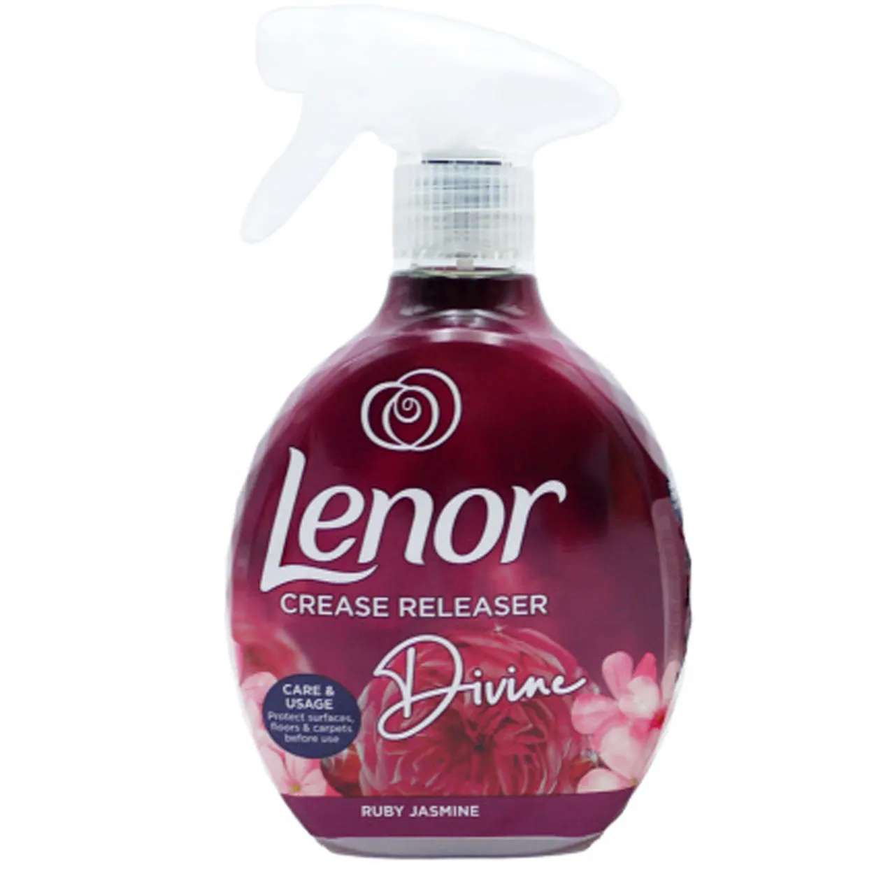 Lenor Profumatore Crease Realeaser Ruby Jasmine 500ml اسپری ضد چروک و اتو کننده لباس لنور lenor رایحه Ruby Jasmine