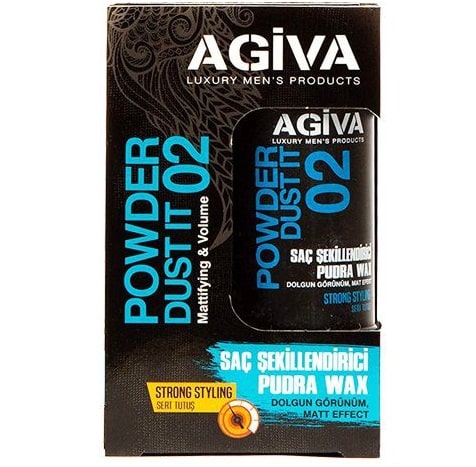 agiva-sac-sekellestrici-pudra-wax-02 پودر حالت دهنده مو آگیوا