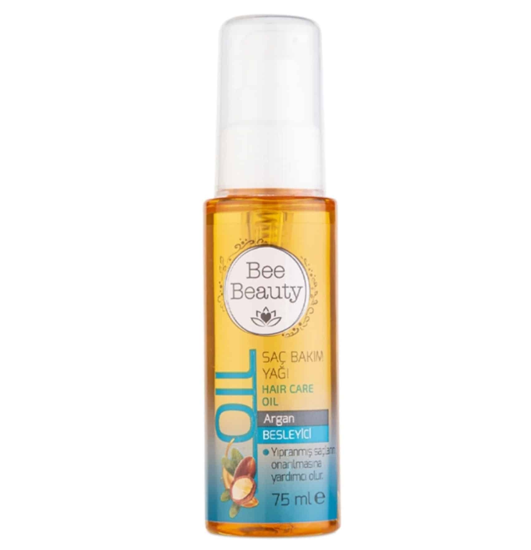 bee-beauty-argan-oil-100ml روغن آرگان بی بیوتی Bee Beauty حجم 75 میل