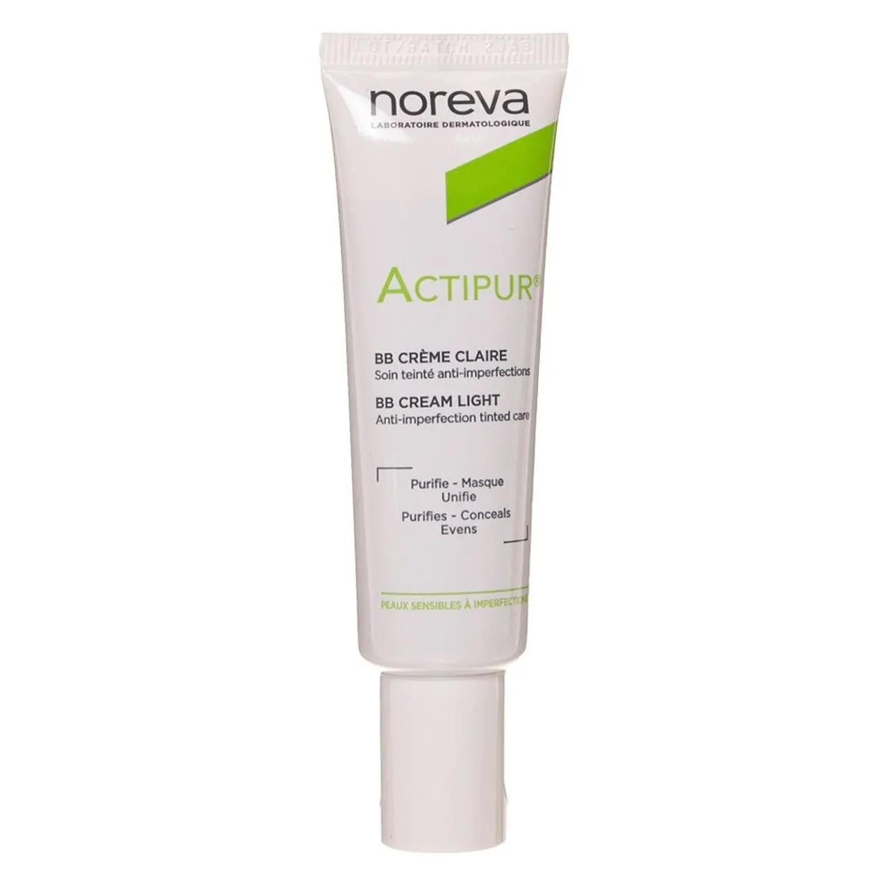 noreva actipur bb cream claire light 30ml ب ب کرم ضد جوش نوروا اکتی پور Noreva Actipur رنگ لایت