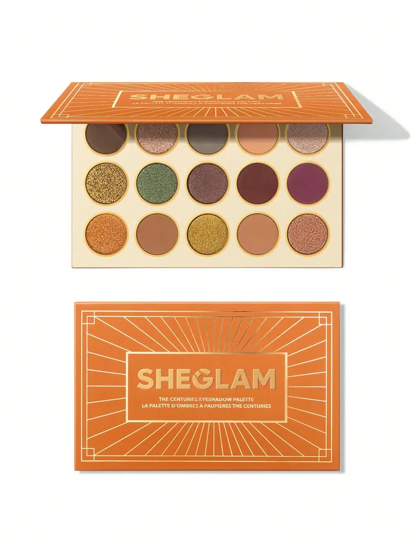 Sheglam Centuries Palette پالت سایه 15 رنگ شیگلم مدل Centuries