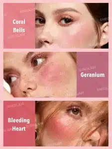 پالت رژگونه 6 رنگ شیگلم مدل Blushing Bouquet