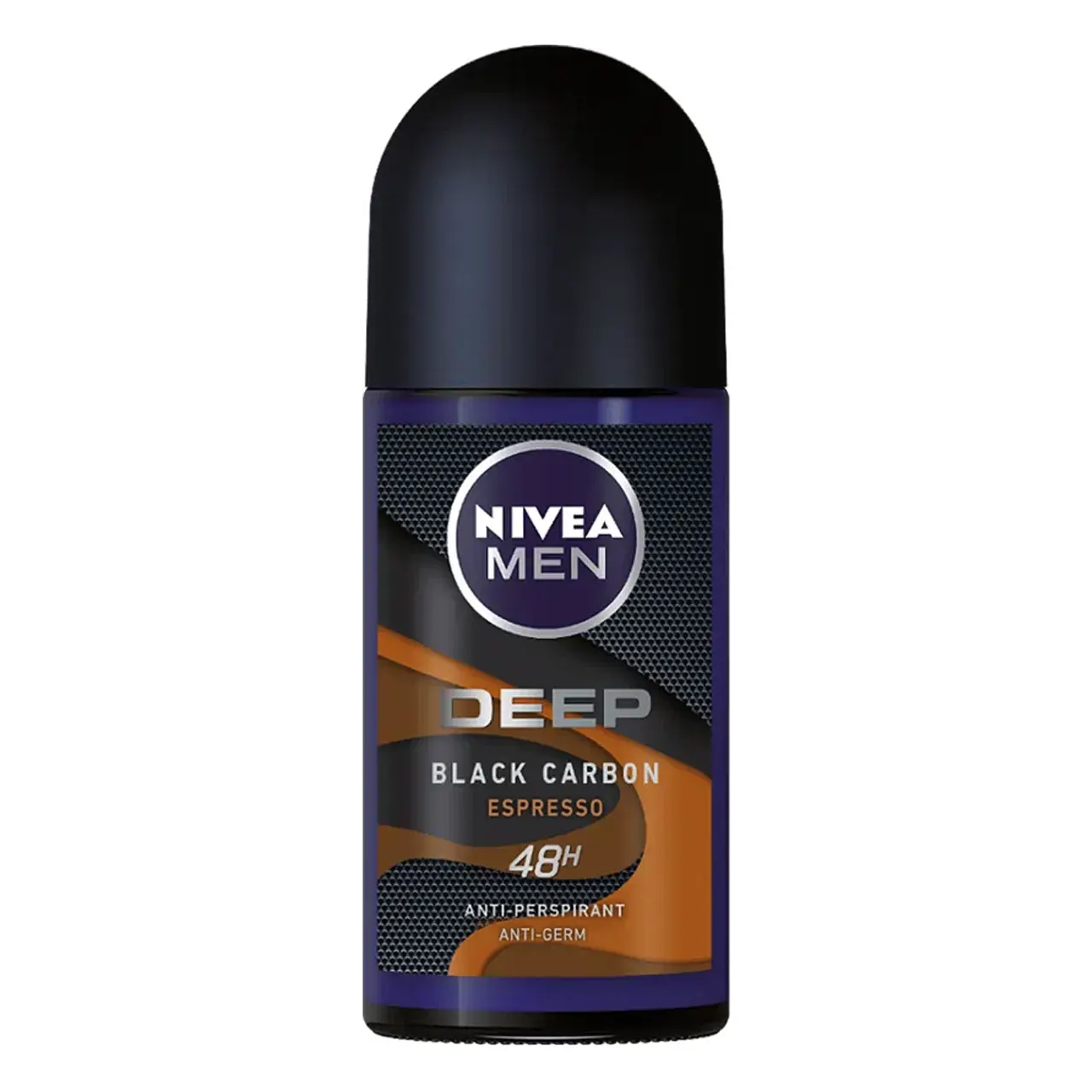 nivea men deep black carbon espresso 48h 50ml مام ضد تعریق مردانه Deep Espresso نیوآ Nivea