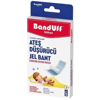چسب کاهش دهنده تب کودکان بندوف