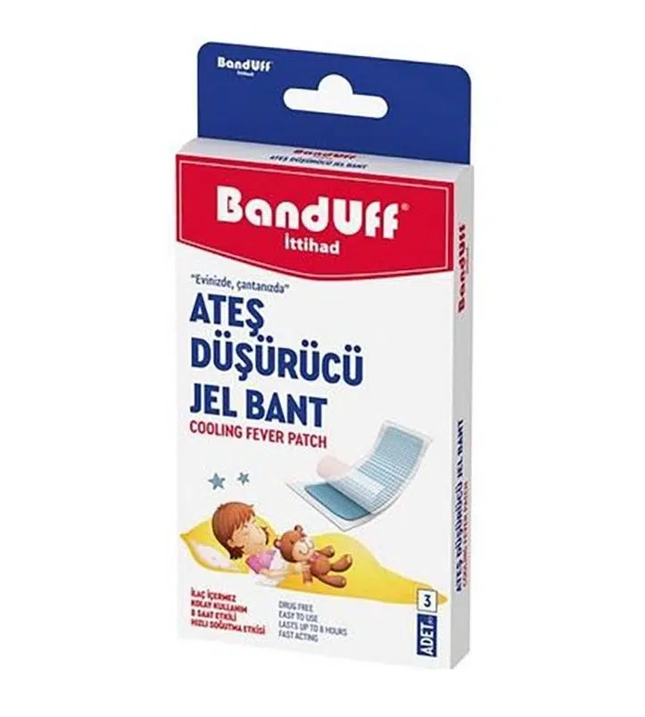 Banduff - Ates Dusurucu Jel Bant چسب کاهش دهنده تب کودکان بندوف