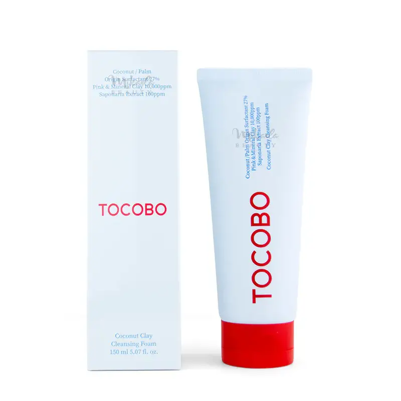 TOCOBO-coconut-clay-cleansing-foam-150-ml (2) فوم شستشو توکوبو