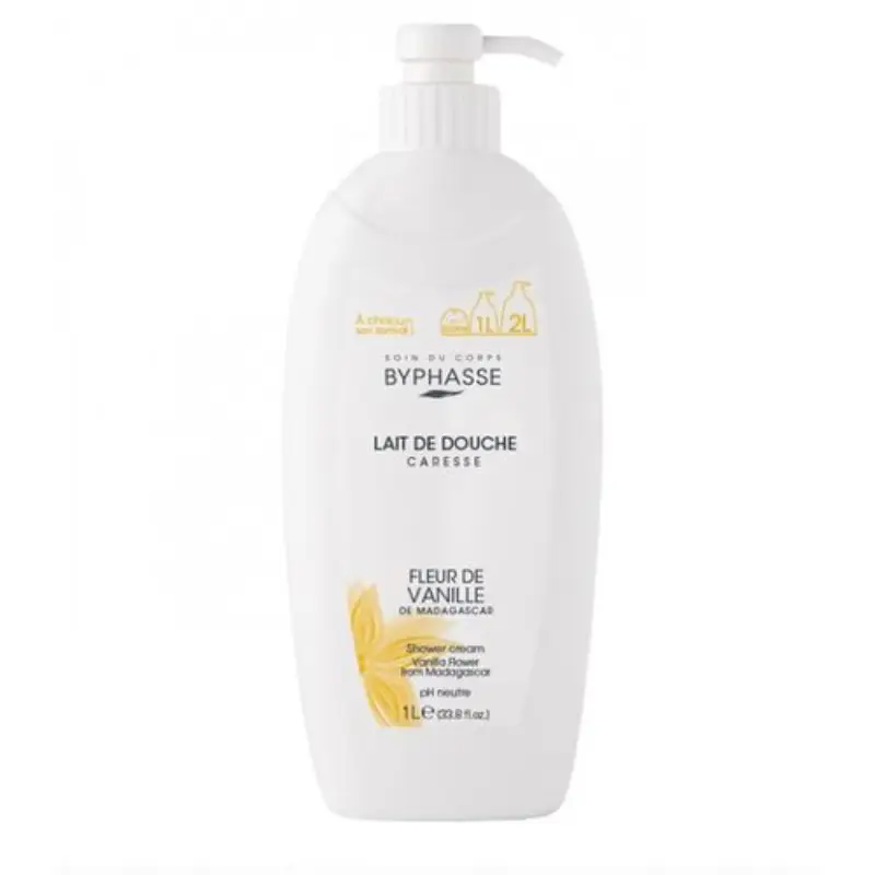 byphasse-vanille-shower-gel-2-litr (5) شامپو بدن بایفاس
