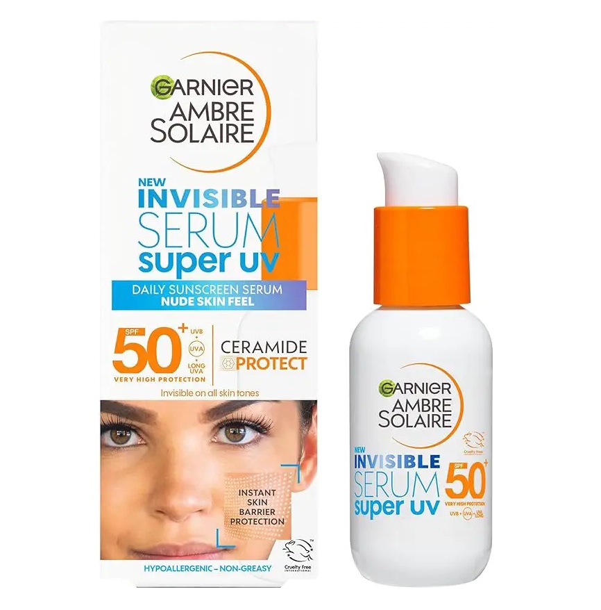 garnier-invisible-super-uv-sunscreen-serum سرم ضد آفتاب گارنیر