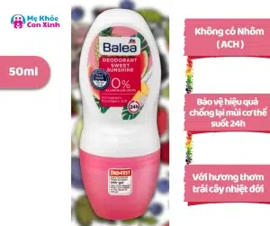 مام رولی باله آ Balea مدل Sweet Sunshine حجم 50 میل