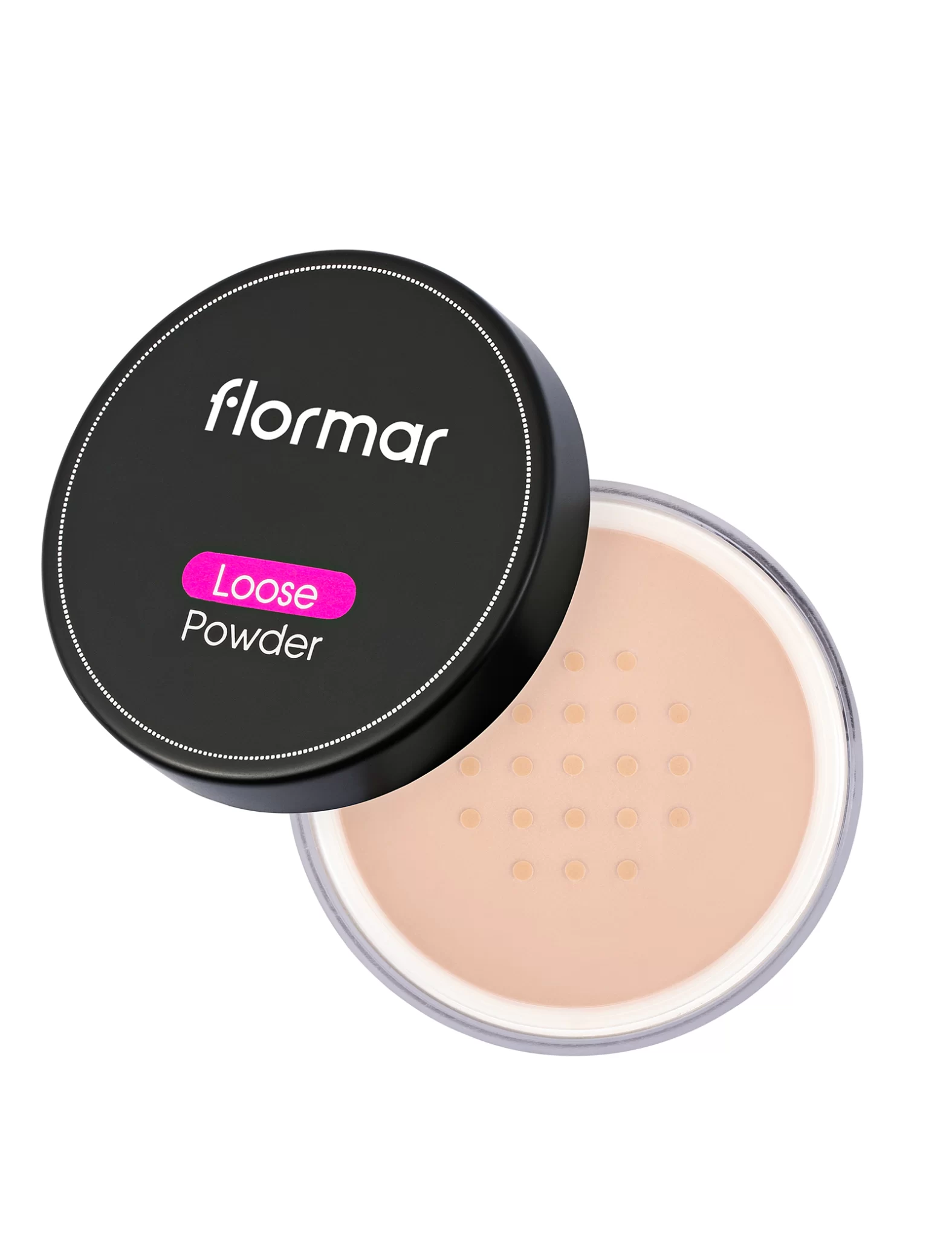 Flormar Loose Powder 001 Pale Sand پودر فیکس فلورمار رنگ Pale Sand شماره 001