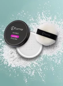 پودر بیک فلورمار مدل Invisible بی رنگ