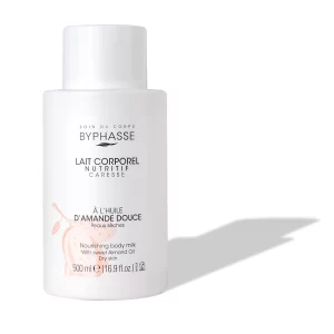 شیر بدن بایفاس حاوی روغن بادام شیرین