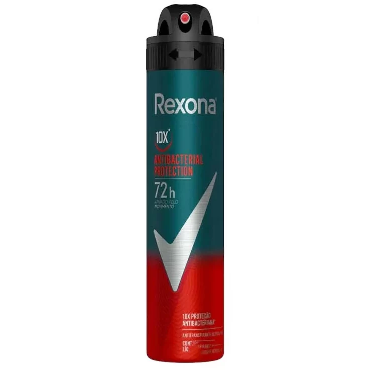 rexona-spray-antibacterial-protection-10x-72-h-masokala.com اسپری ضد تعریق رکسونا Antibacterial Protection