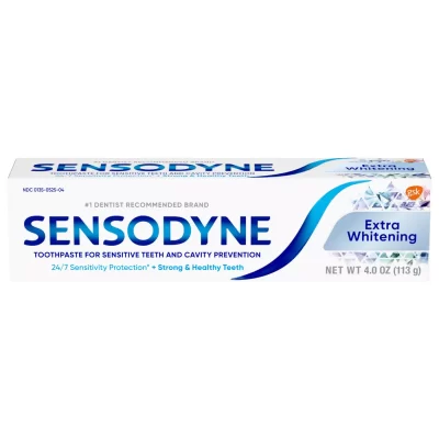 خمیر دندان سنسوداین Sensodyne مدل Extra Whitening حجم 75 میل