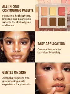 پالت کانتور 6 رنگ شیگلم