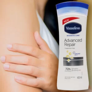 لوسیون بدن وازلین مدل Advanced Repair مرطوب کننده قوی برای پوست خشک