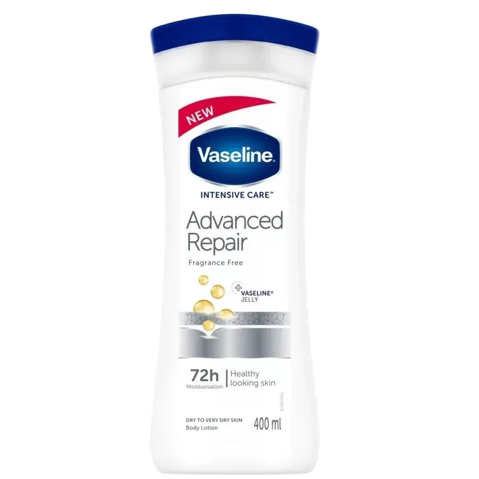 vaseline-lotion-intensive-care-advanced-repair-masokala.com لوسیون بدن وازلین مدل Advanced Repair