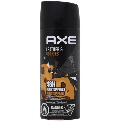 اسپری بدن آکس رایحه Leather & Cookes