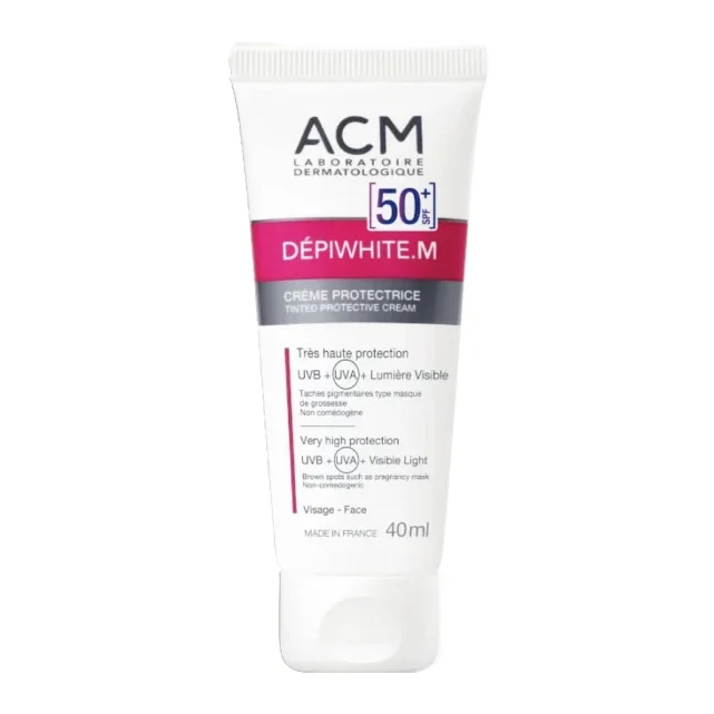 ACM Dépiwhite.M Protective Cream SPF50+ 40ml ضد آفتاب ای سی ام مدل Depiwhite.M