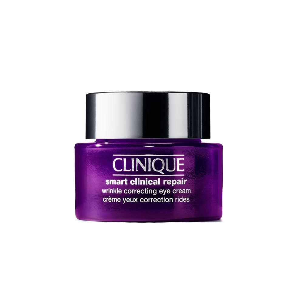 Clinique Ladies Smart Clinical Repair Wrinkle Correcting Eye Cream. دور چشم ضد چروک و جوانساز کلینیک مدل Smart Clinical Repair