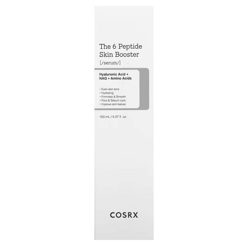 cosrx-the-6-peptide-skin-booster-masokala-com پپتاید 6 کاره کوزارکس Cosrx مدل 6 Peptide Skin Booster حجم 150 میل
