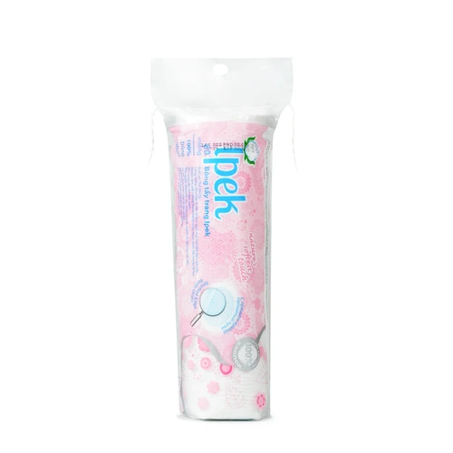 ipek-double-faced-cotton-pads-70-pcs-masokala.com پد آرایش پاک کن ایپک