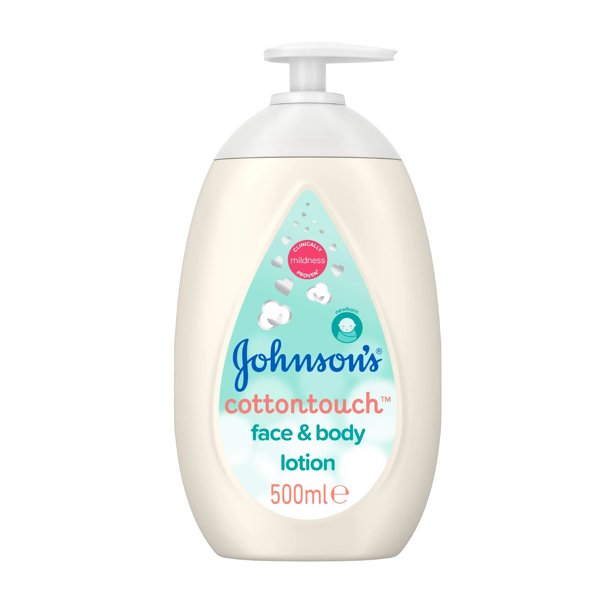 johnsons-baby-cottontouch-lotion-masokala-com (2) لوسیون بدن کودک جانسون Johnson مدل Cottontouch حجم 500 میل
