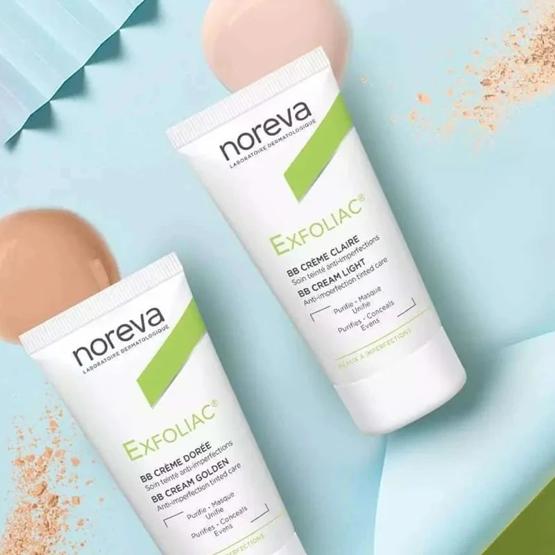 ب ب کرم نوروا Noreva مدل Exfoliac رنگ لایت