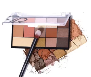 پالت سایه برنزر و هایلایتر گلدن رز مدل City Style رنگ Warm Nude