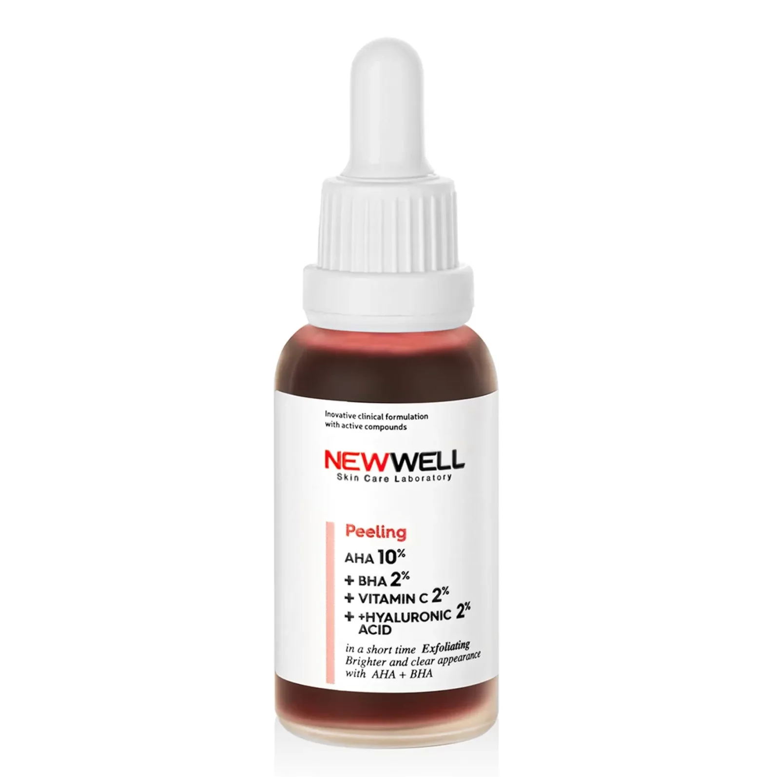 newwell-aha-bha-serum-masokala.com سرم لایه بردار AHA BHA نیوول