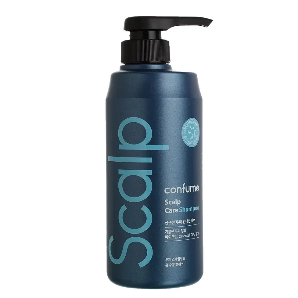 confume-scalp-care-shampo-masokala.com شامپو و اسکراب کف سر کانفیوم scalp care