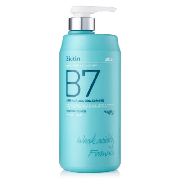 forest-story-biotin-b7-anti-hair-loss-hair-shampoo-masokala.com-2 شامپو فورست استوری مو های چرب مدل B7
