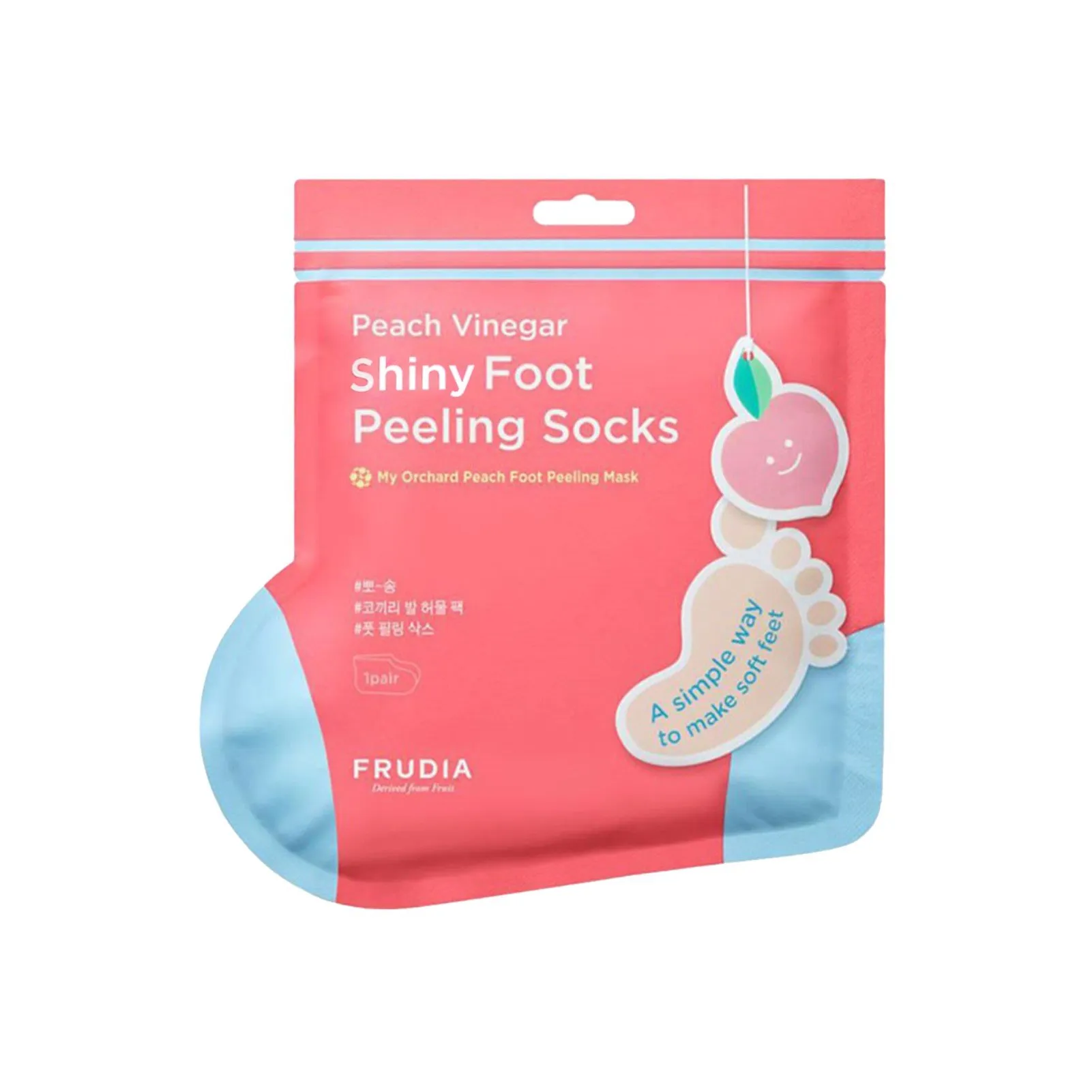 frudia-my-orchard-peach-foot-peeling-mask-masokala.com ماسک پا جورابی فرودیا حاوی عصاره هلو
