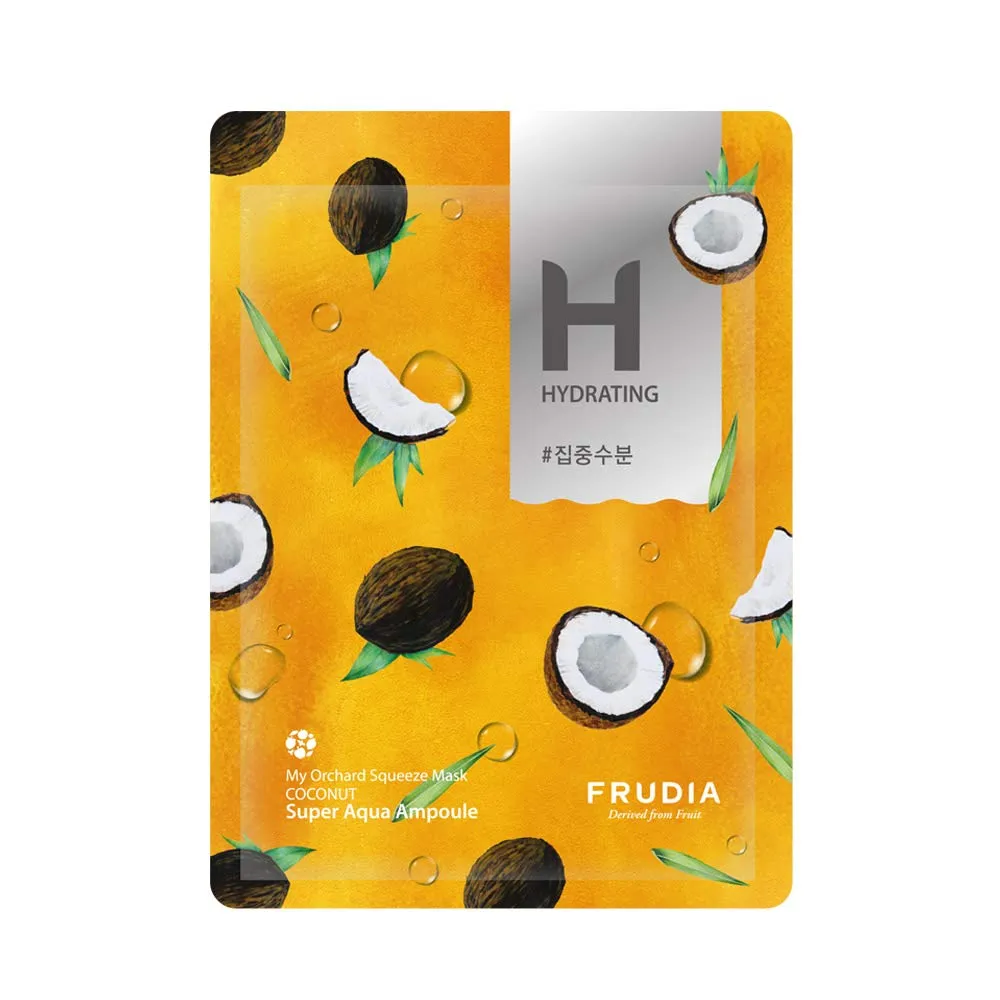 frudia-my-orchard-squeeze-mask-coconut-masokala.com ماسک ورقه ای نارگیل فرودیا