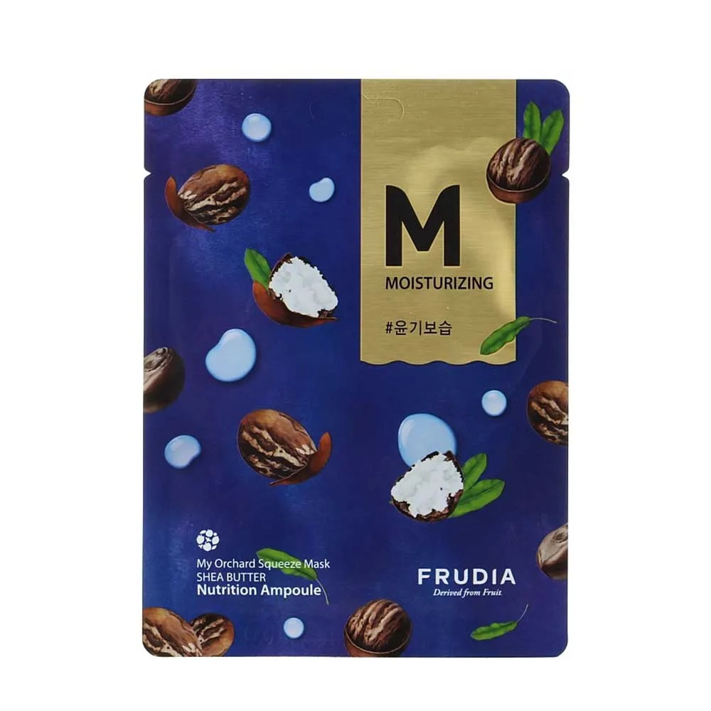 frudia-my-orchard-squeeze-mask-shea-butter-masokala.com ماسک ورقه ای شی باتر فرودیا