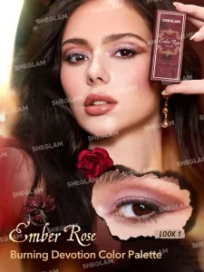 پالت سایه 4 رنگ شیگلم مدل Ember Rose